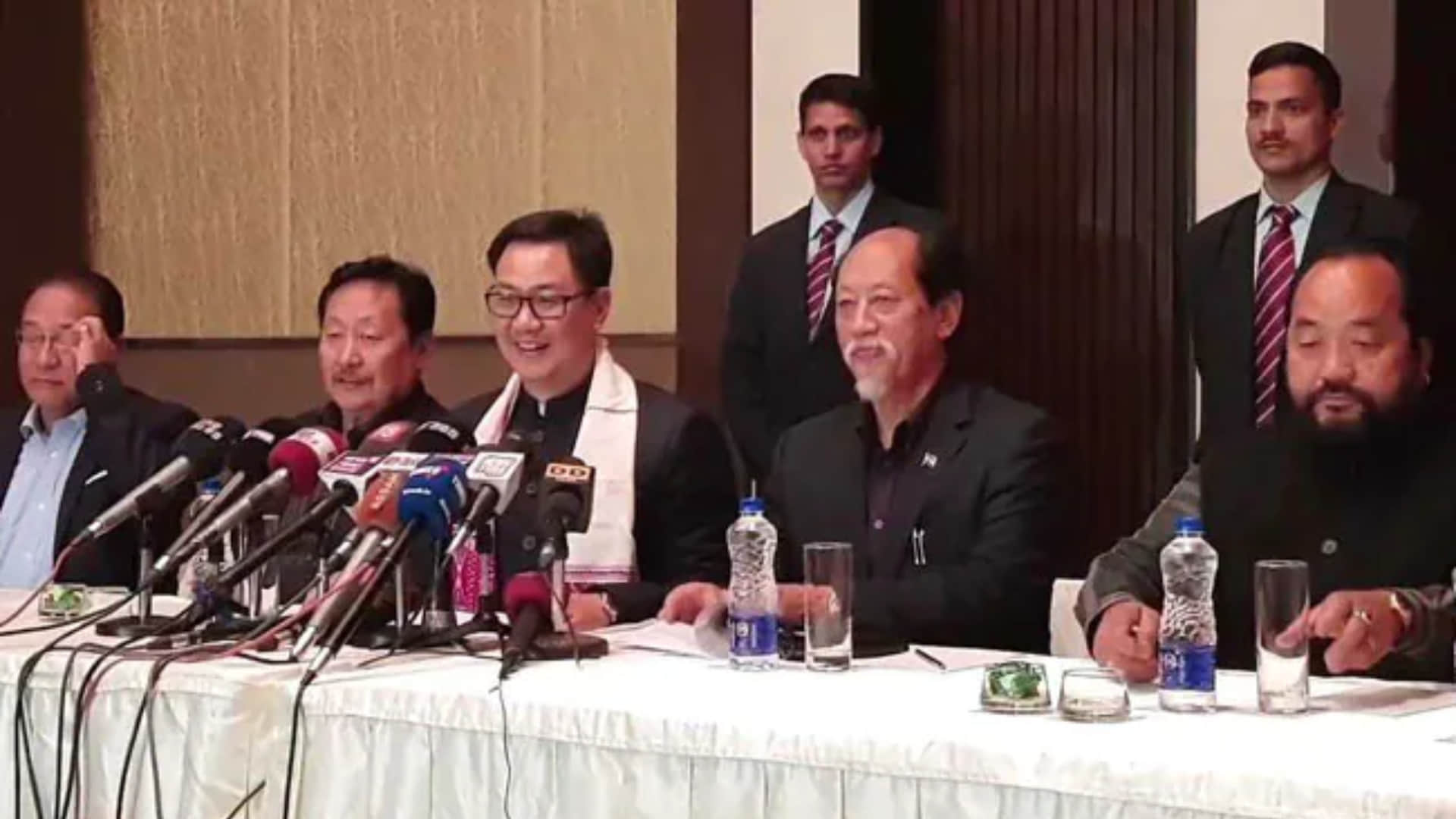 NDPP and BJP dismissed Congresss speculation two parties will merge after the assembly elections