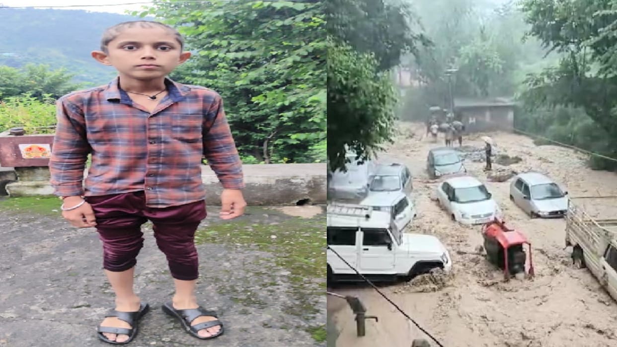 Chamba Landslide, 14 year old Aditya will not be able to forget his life on Friday night