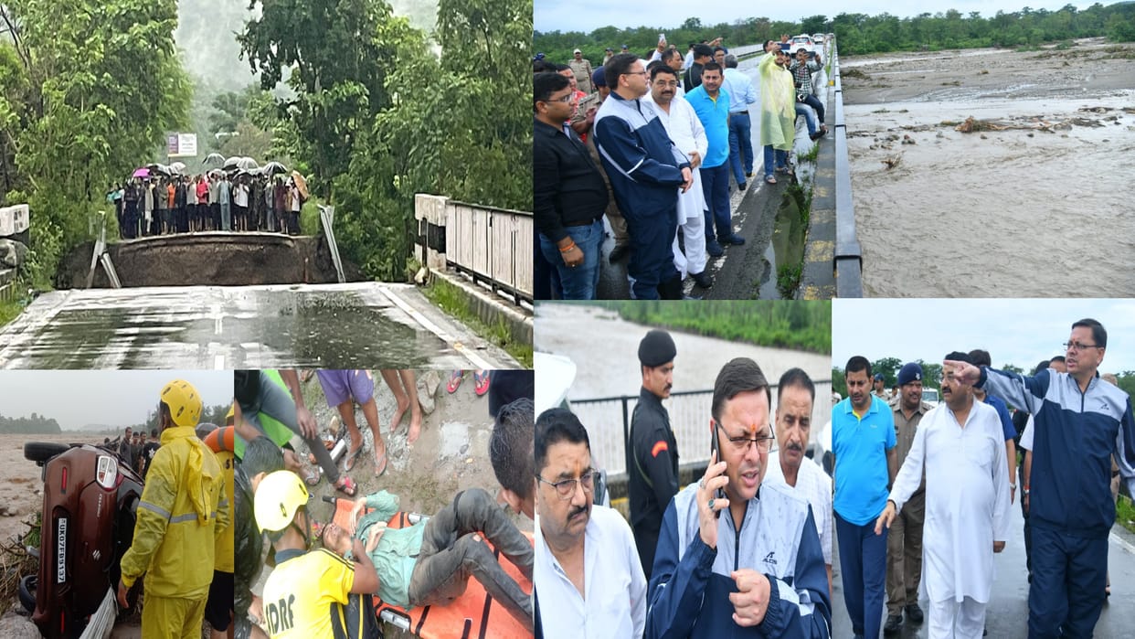 Cloudburst in Uttarakhand Dehradun CM Dhami reached disaster affected area