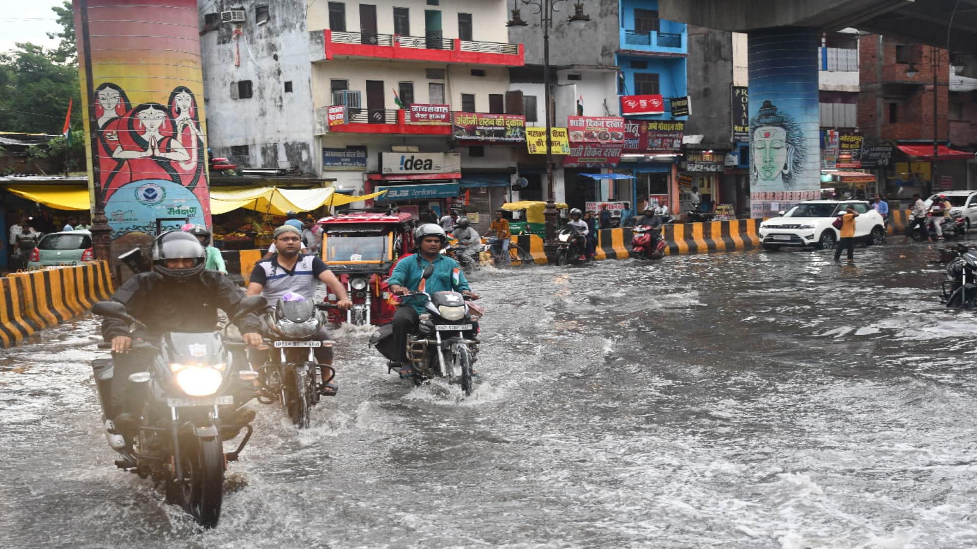 rain start in Gorakhpur city and Rural