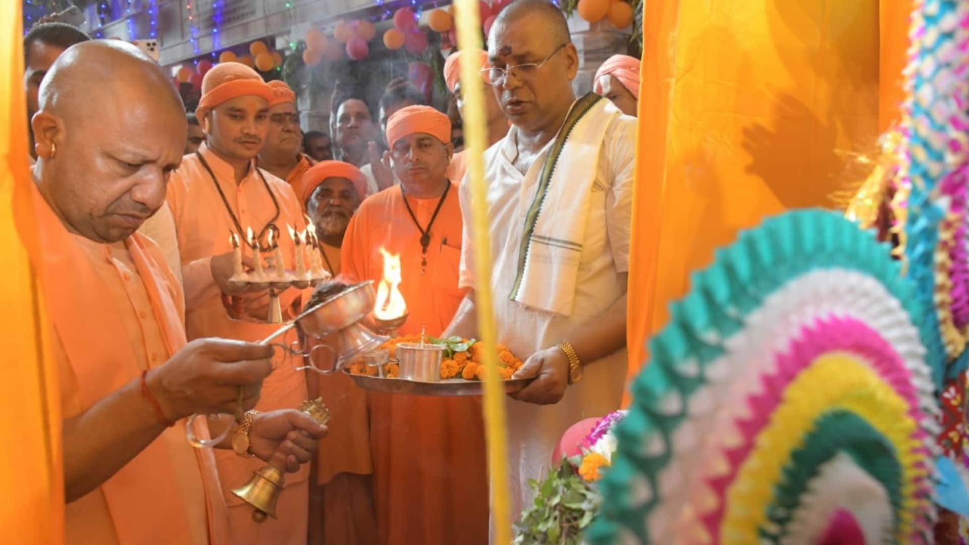 Janmashtami celebrated in the presence of CM Yogi Adityanath in Gorakhnath temple