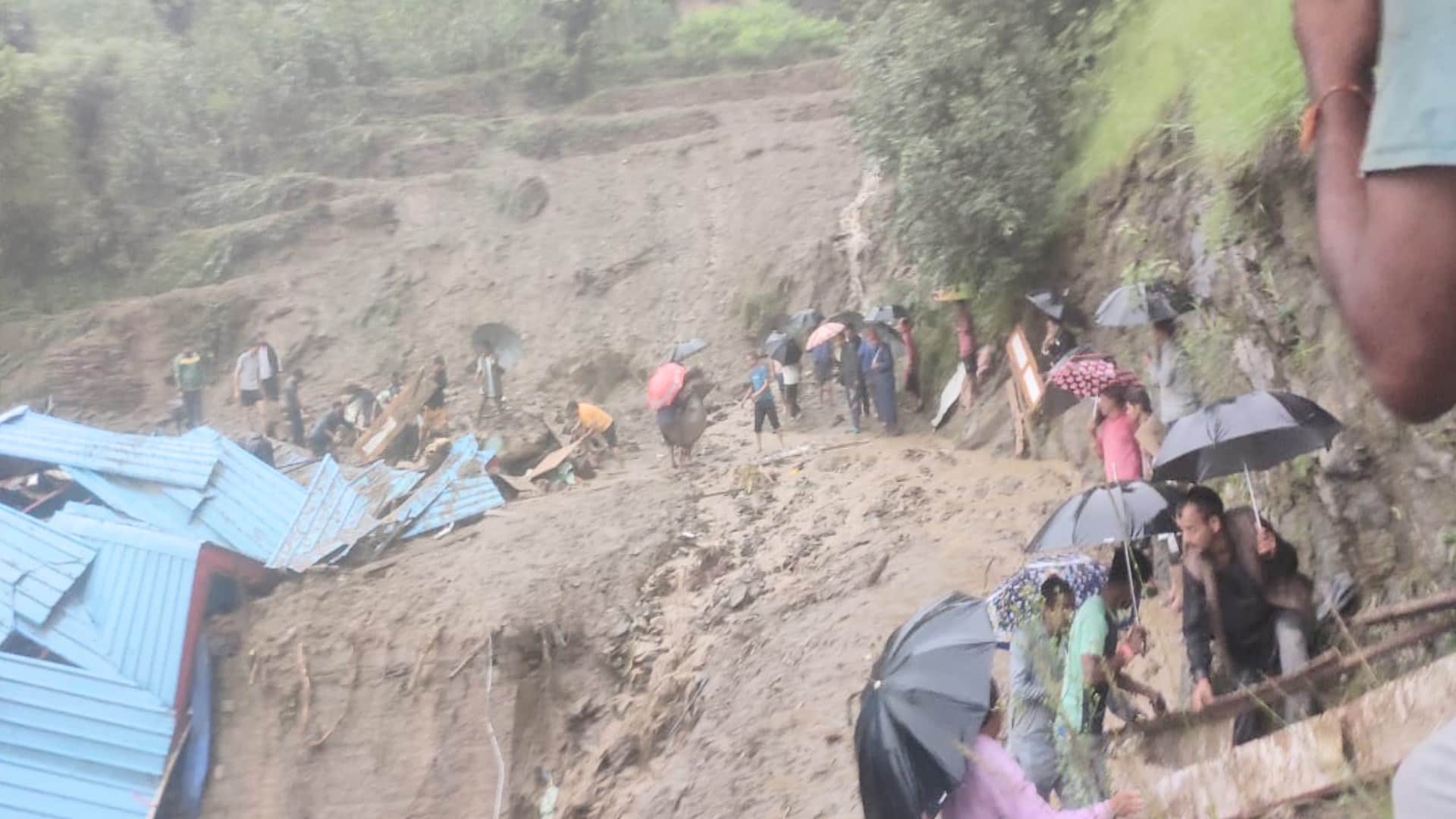 Cloud burst, Heavy rain wreaked havoc in Himachal, many people missing, see the devastation in pictures