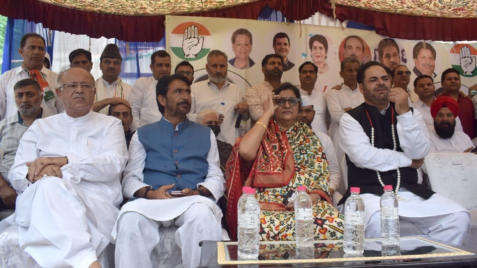 Jammu Kashmir Congress said, making non-local voters in state illegal
