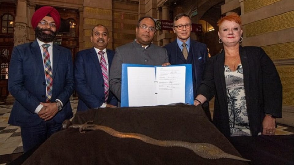 Britain Museum signs agreement to return seven ancient artifacts to India
