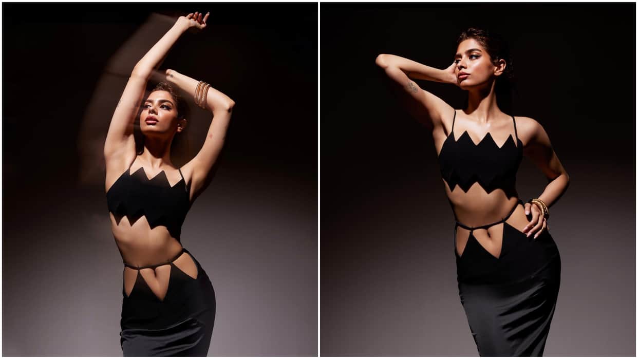 Khushi Kapoor Latest Black Dress Pics Viral on Social Media Deepika Padukone Suhana Khan Janhvi Kapoor Reacted
