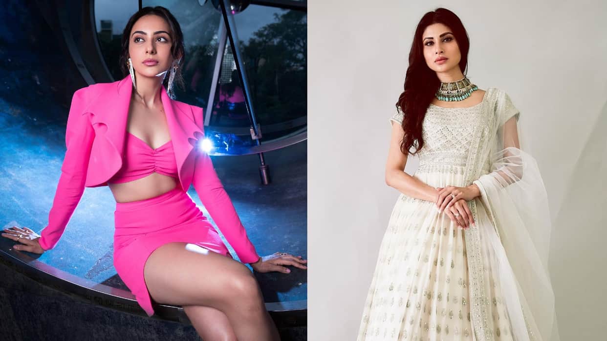 Photos of the day Brahmastra Mouni Roy Beautiful pics rakul preet singh bold look today celebrity update