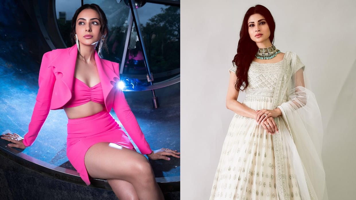 Photos of the day Brahmastra Mouni Roy Beautiful pics rakul preet singh bold look today celebrity update