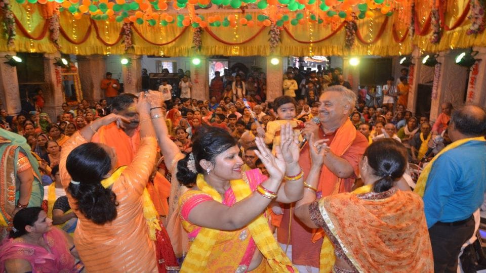 Nandotsav celebrated in Mathura and Vrindavan after Janmashtami