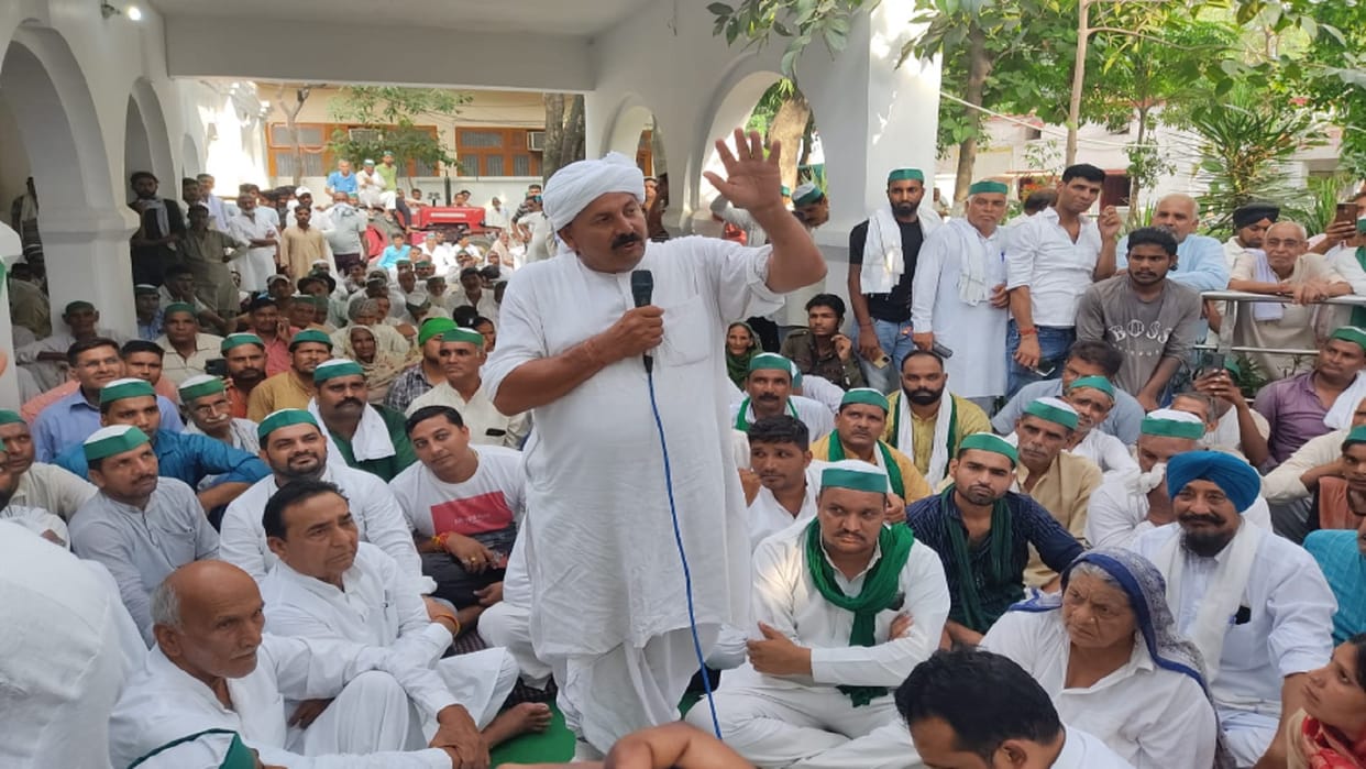 Bhakiyu's camp at DM office, Panchayat convened today