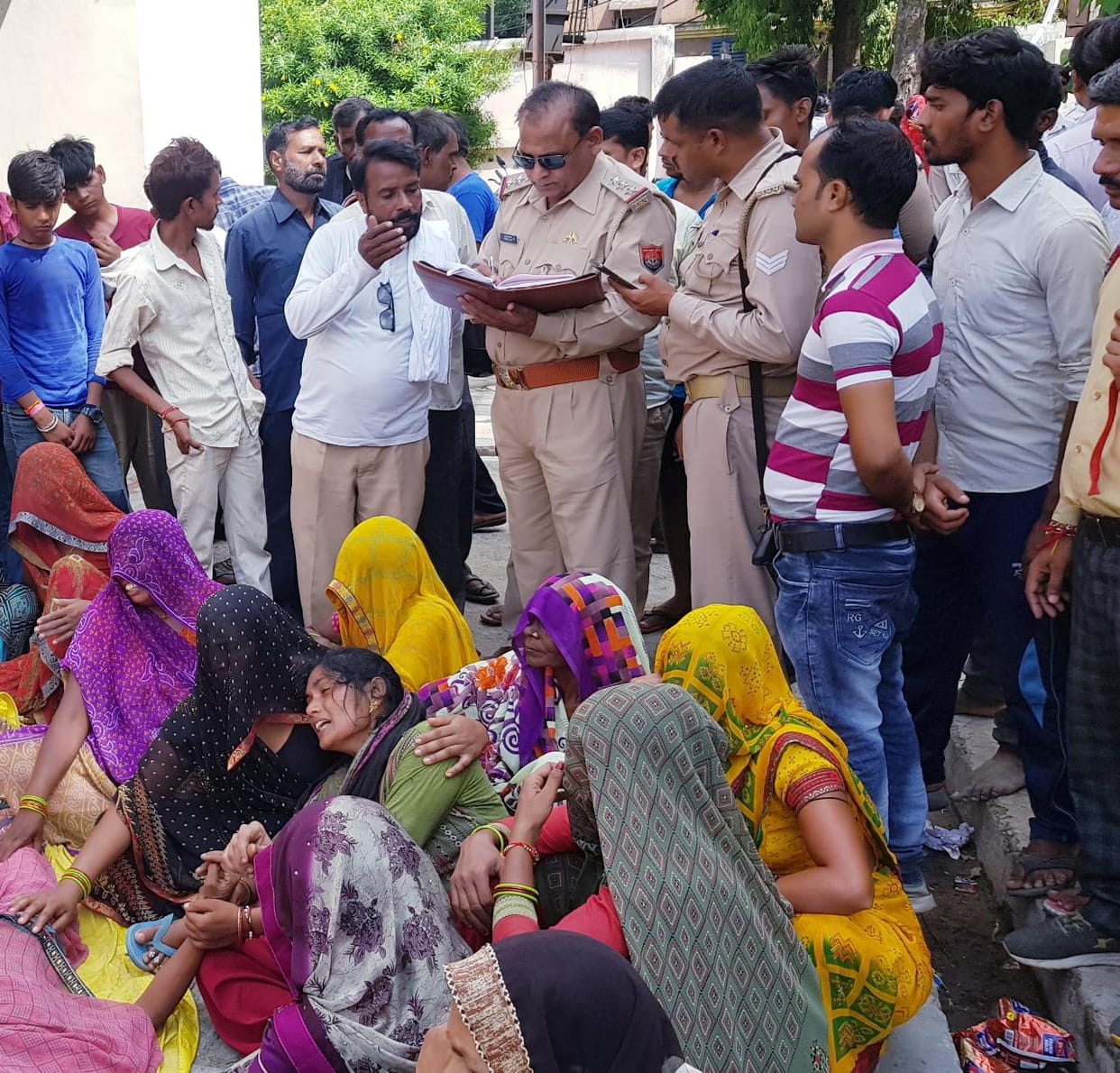 two woman died by hightension line  elcctric shock