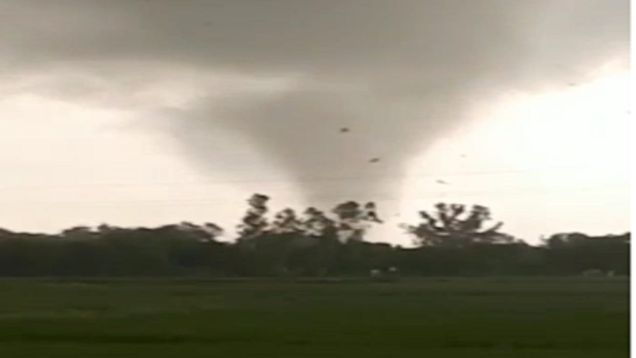 Three and a half crores lost in the destruction of the tornado