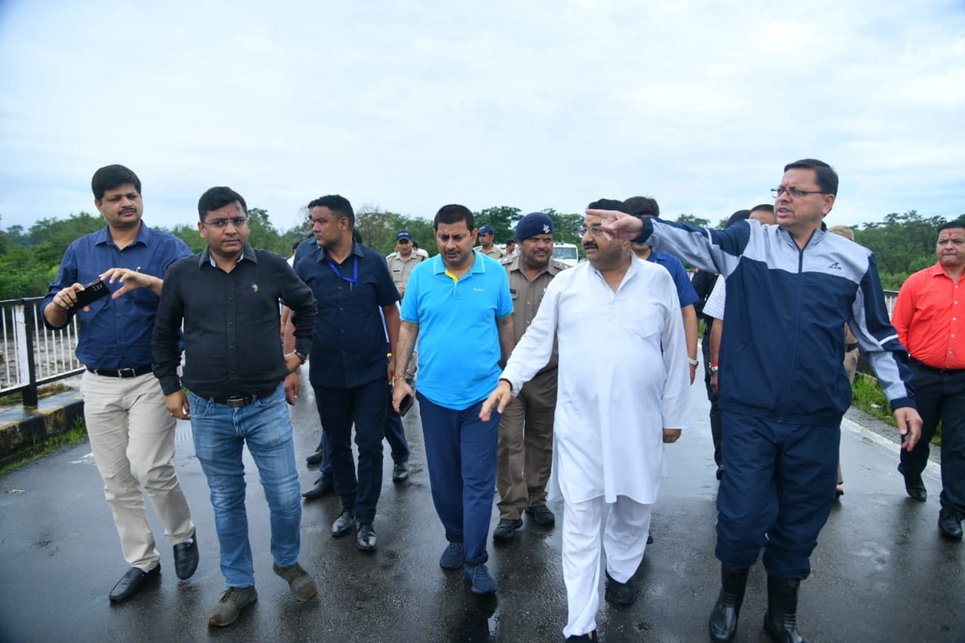 Cloudburst in Uttarakhand Dehradun CM Dhami reached disaster affected area