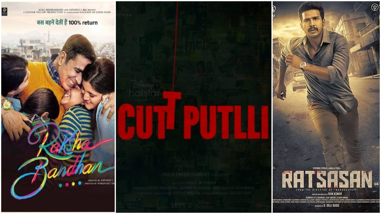 Raksha Bandhan Actor Akshay Kumar film Cuttputlli South remake of Ratsanan to Bachchhan Paandey Selfiee