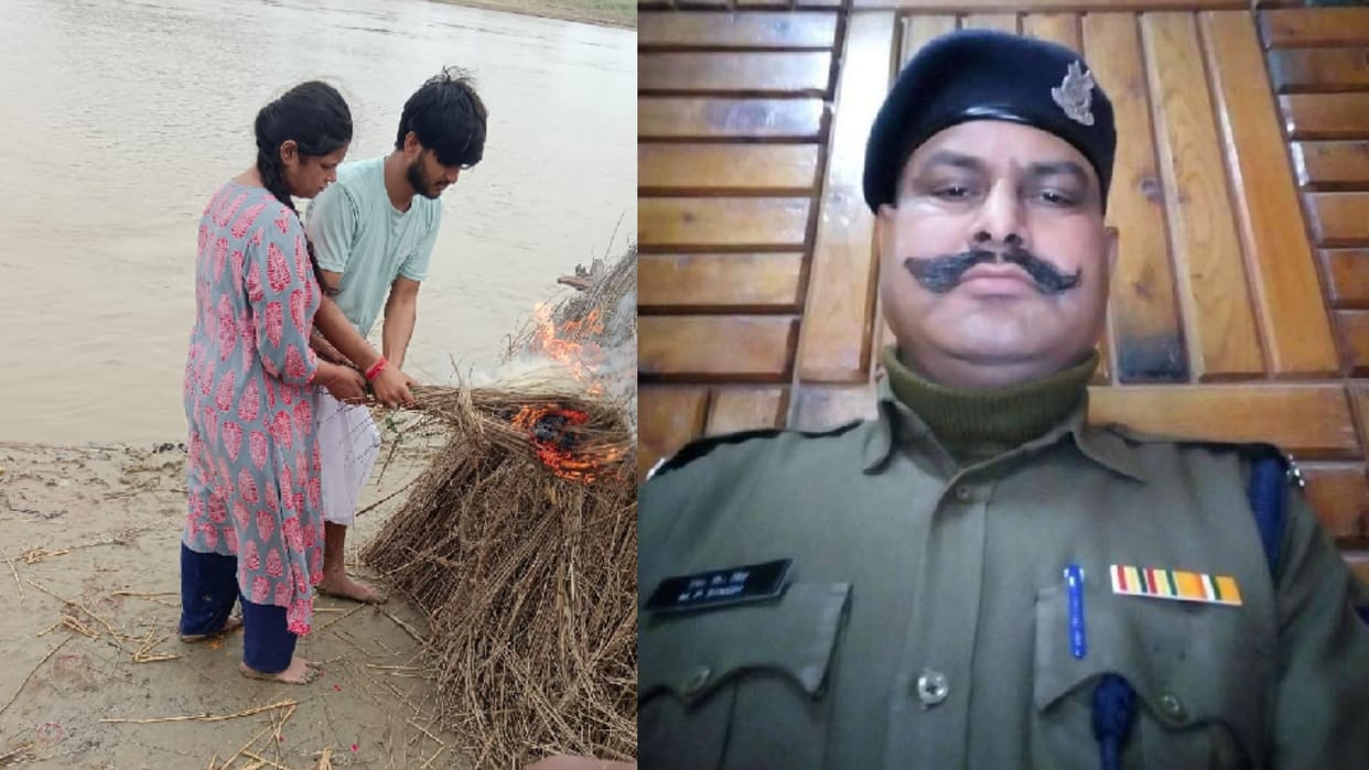dead body of CRPF jawan reached chaos in Gorakhpur