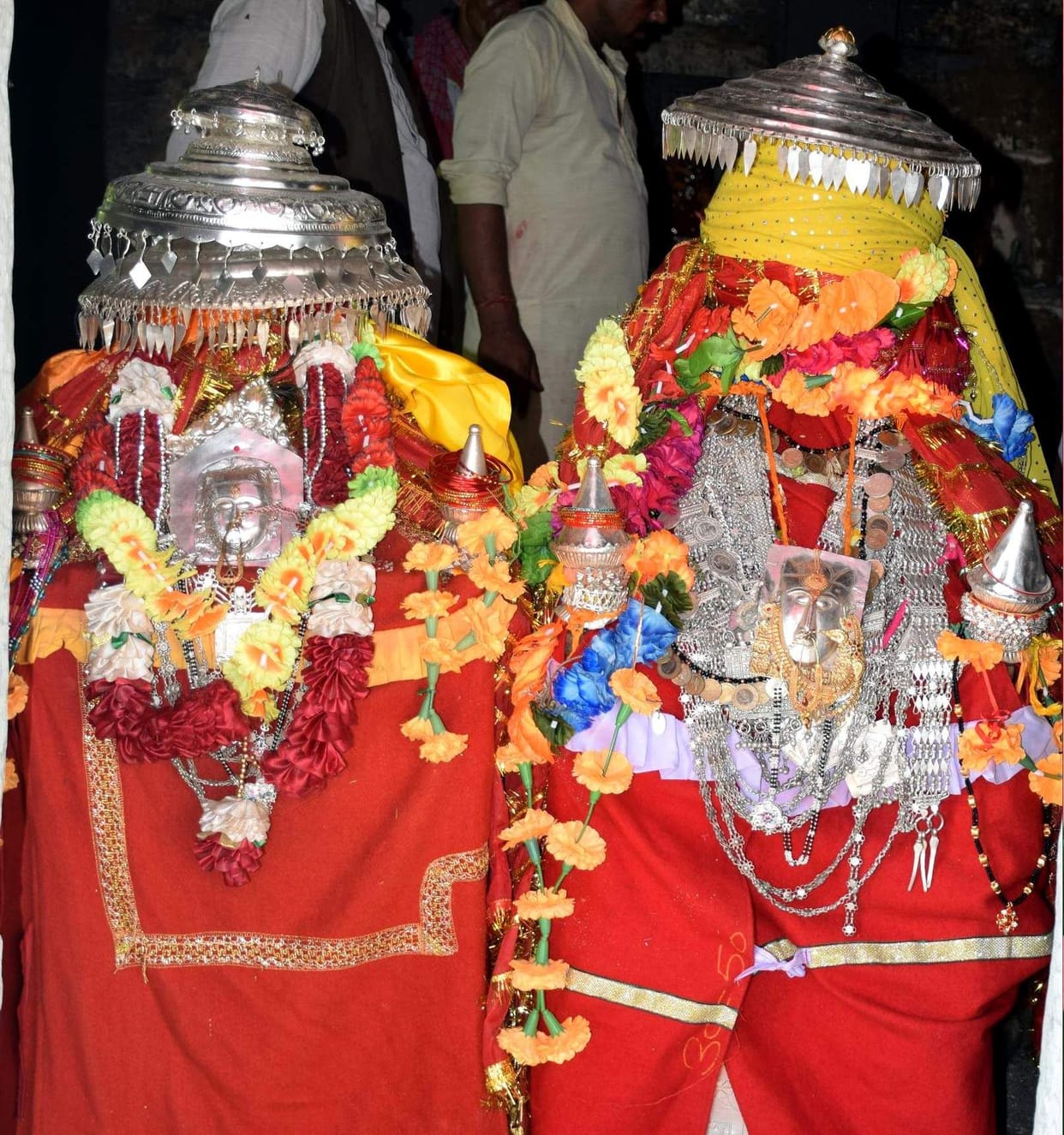 Mother Nanda's doli is seated in the Siddhapeeth Kurud temple complex