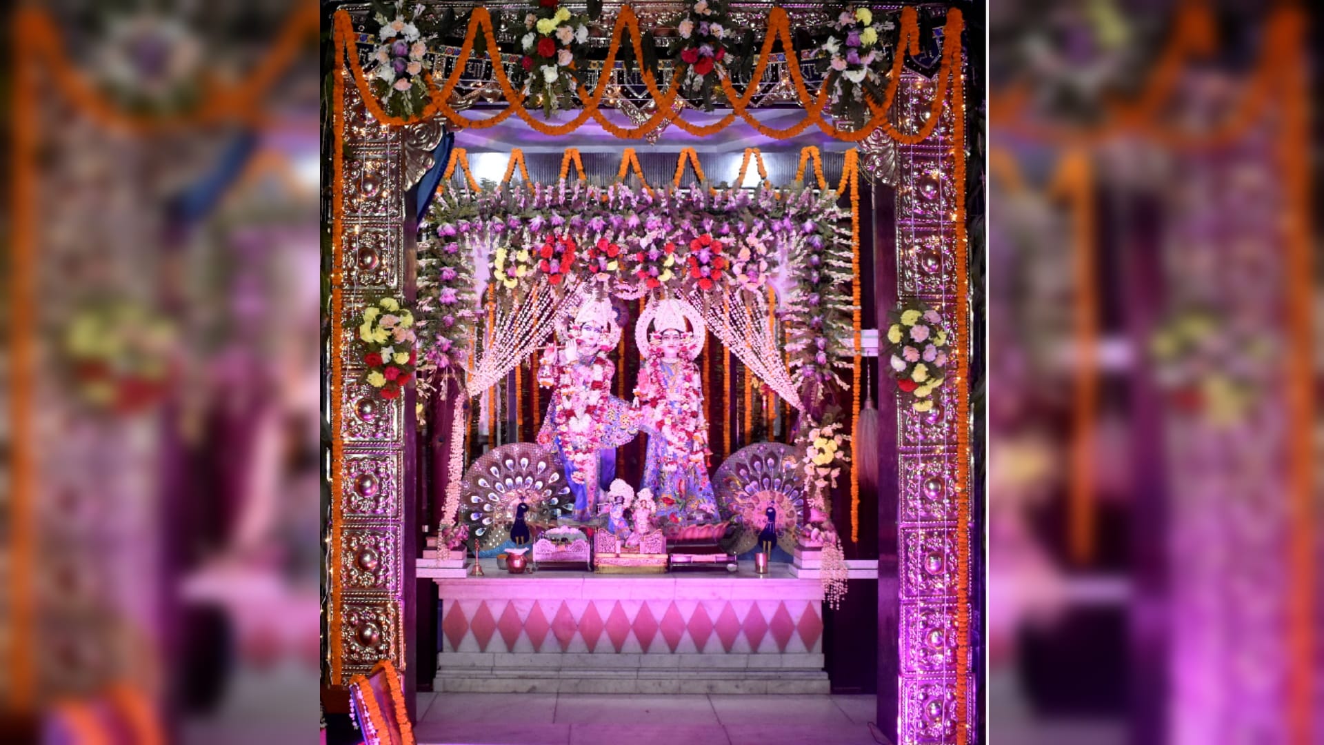 Janmashtami celebration in gorakhpur temple house and jail