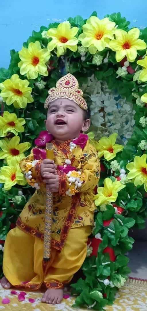 Home-born Krishna Kanhaiya, echoed the cheers