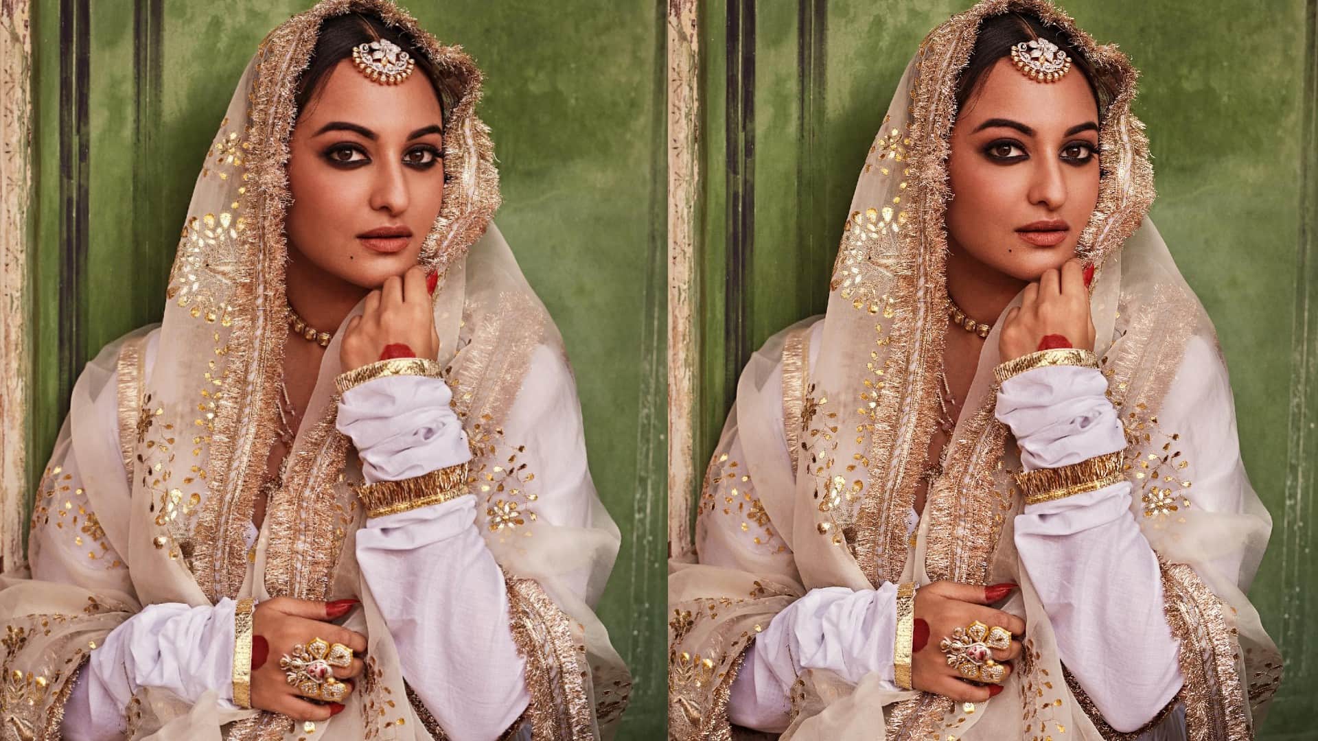 Sonakshi Sinha Festive Look Check out Photos Wearing Beautiful Ethnic Outfit