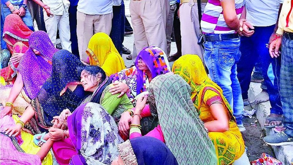 Two women died due to electrocution after falling of High tension line wire in etah