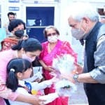 श्रीनगर में कार्यक्रम के दौरान उपराज्यपाल मनोज सिन्हा