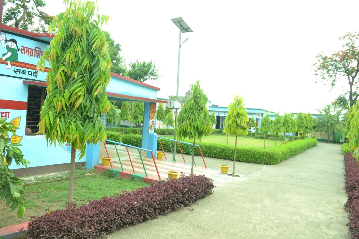 The headmaster and the head together changed the picture of the school