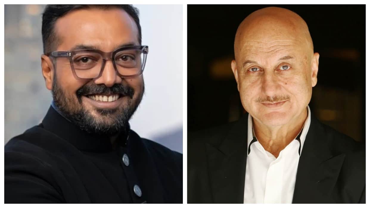 Anupam Kher reacts to Anurag Kashyap Comment on GST & Bollywood films failing at box office in front of south