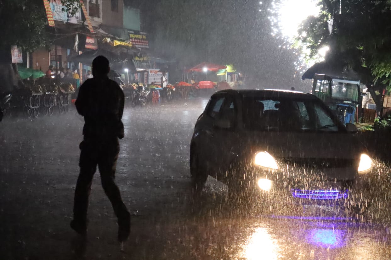 Banda: 40 mm of rain in 24 hours, relief from humidity