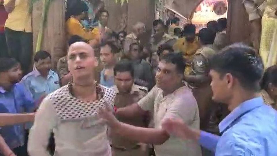 IB and LIU gathered facts about the accident in Banke Bihari temple