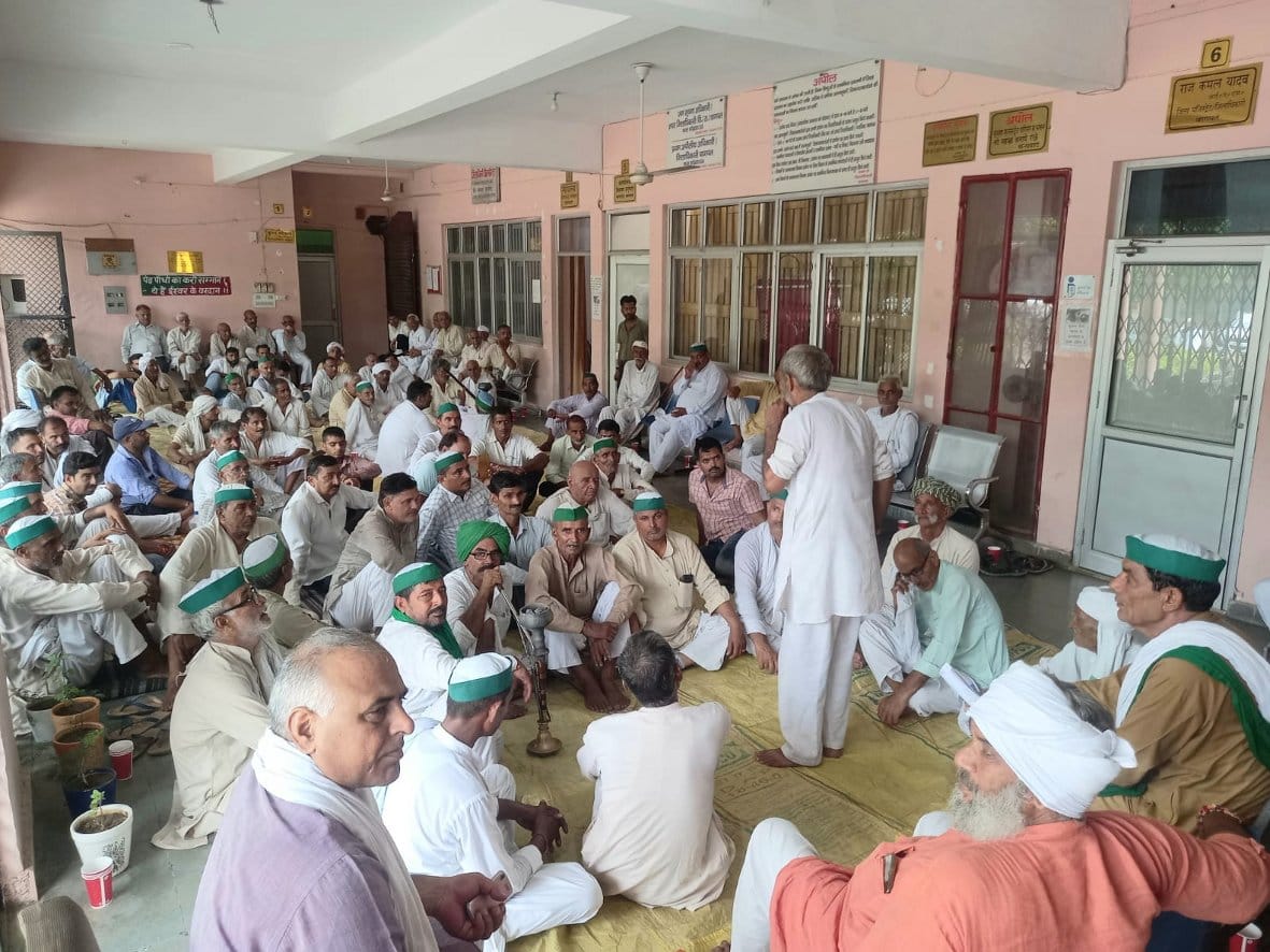 BK ended the strike by giving a memorandum to the Tehsildar