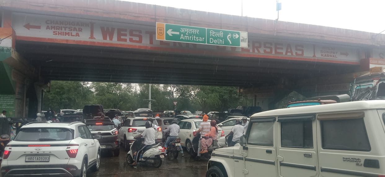 it rained somewhere, Ambala