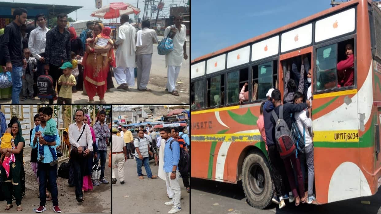 UP: brother, If you are going to Delhi, please give me lift, people having problem for Buses in Baraut