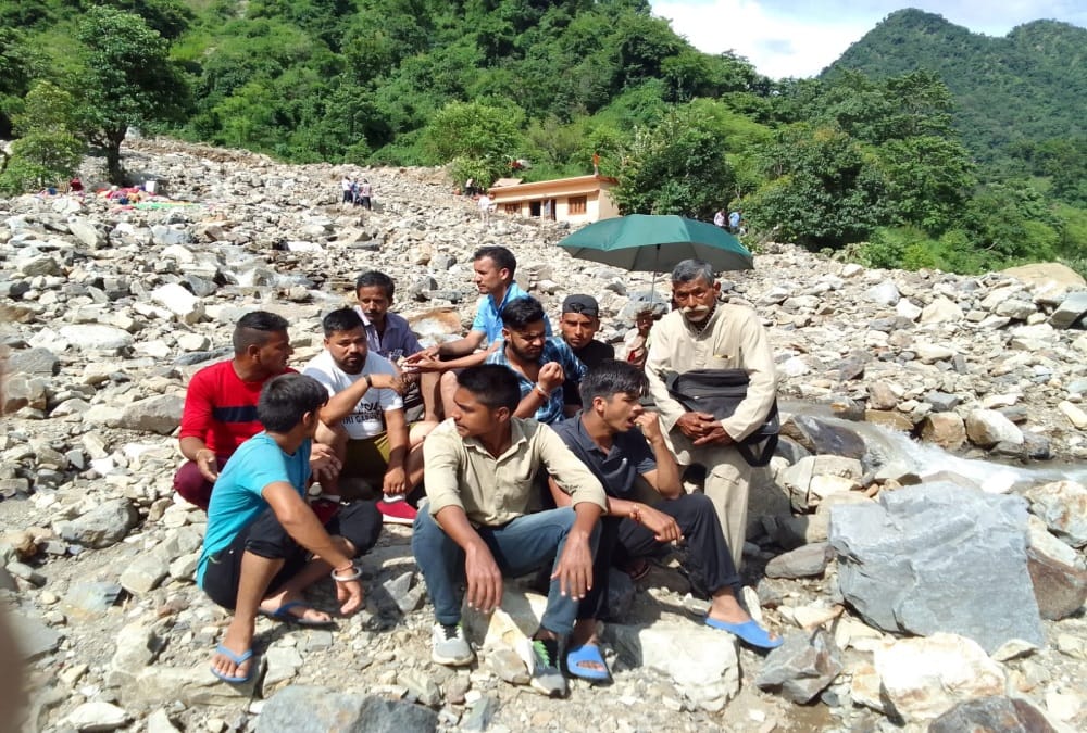 Extreme rainfall in dehradun: Five people may buried under collapsed double storey house
