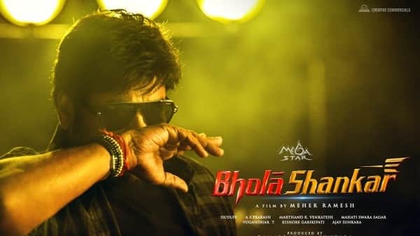 Megastar Chiranjeevi upcoming Movie Bhola Shankar new Poster release on his Birthday