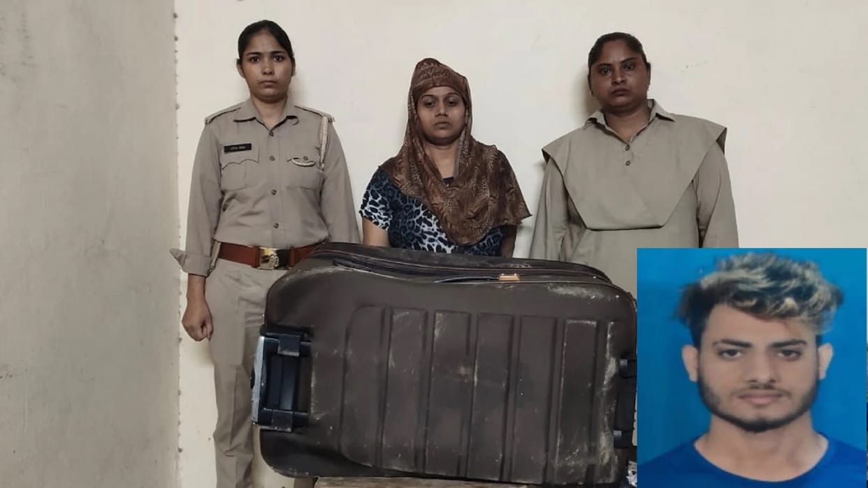 live-in partner Firoz murder case Firoz doubt murdered on advice of a friend and she was packed dead body