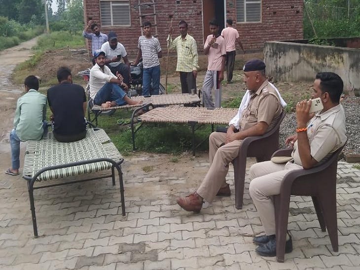 When stopped from making noise, he entered the house and fired, Ambala