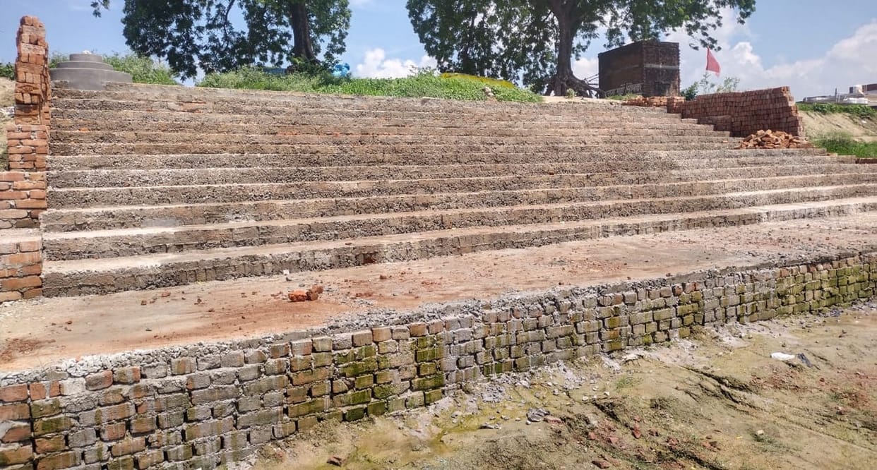 The life is complete but the work of Amrit Sarovar is incomplete