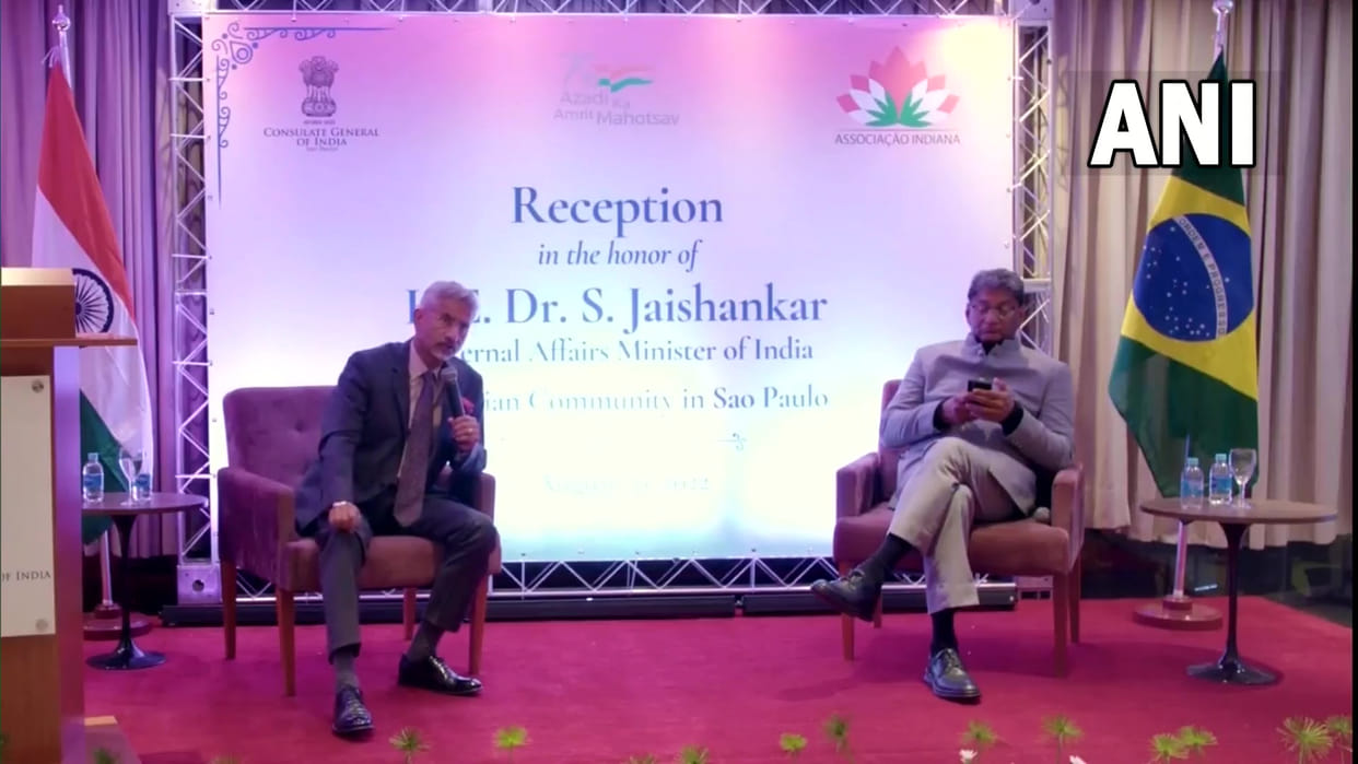 Brazil Foreign Minister Jaishankar said China is not following the border agreement Eastern Ladakh Row