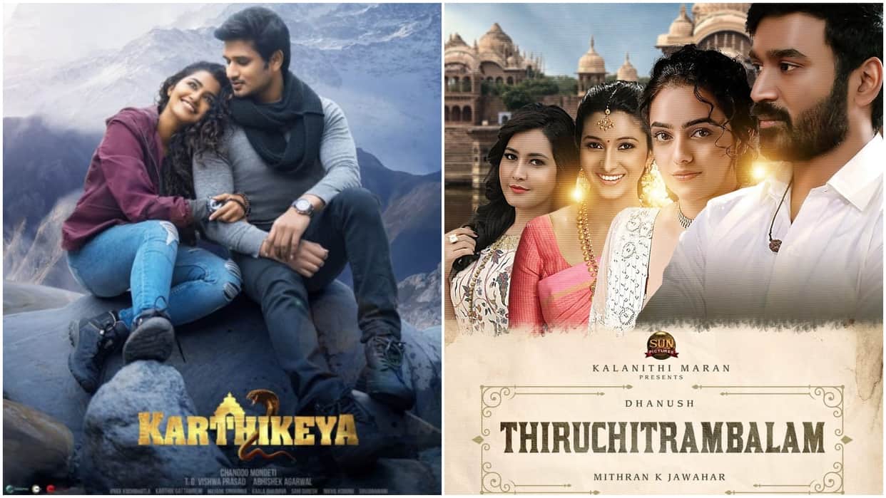 South Movies Collection: Dhanush Thiruchitrambalam Beats Nikhil Siddhartha Karthikeya 2 at box office