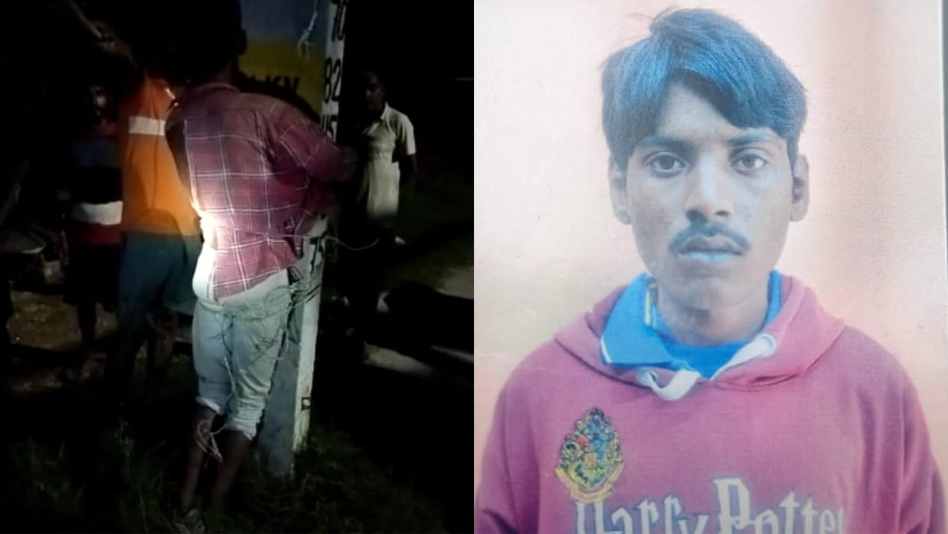 Uncle was involved in the incident of beating youth by tying him to a pillar in Sonipat
