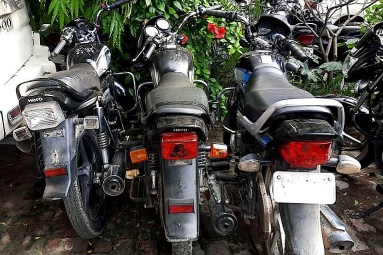 Three youths arrested in theft case, three bikes recovered