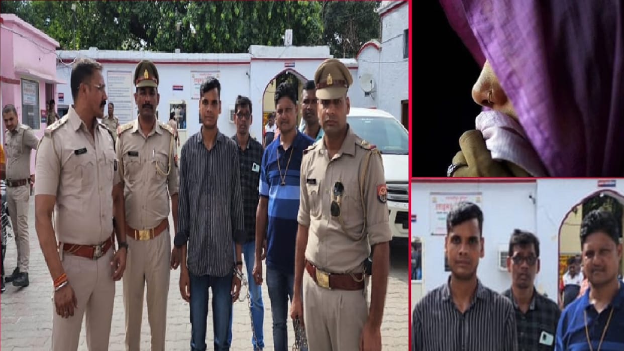 joint team of Shahjahanpur and Chhattisgarh Police caught accused of misdeed from Jalalnagar area