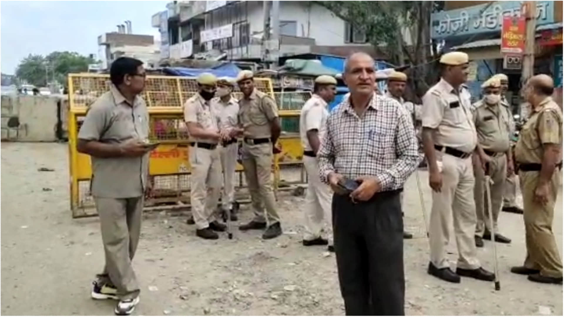 Farmers announced demonstration at Jantar Mantar, police deployed at Tikri border