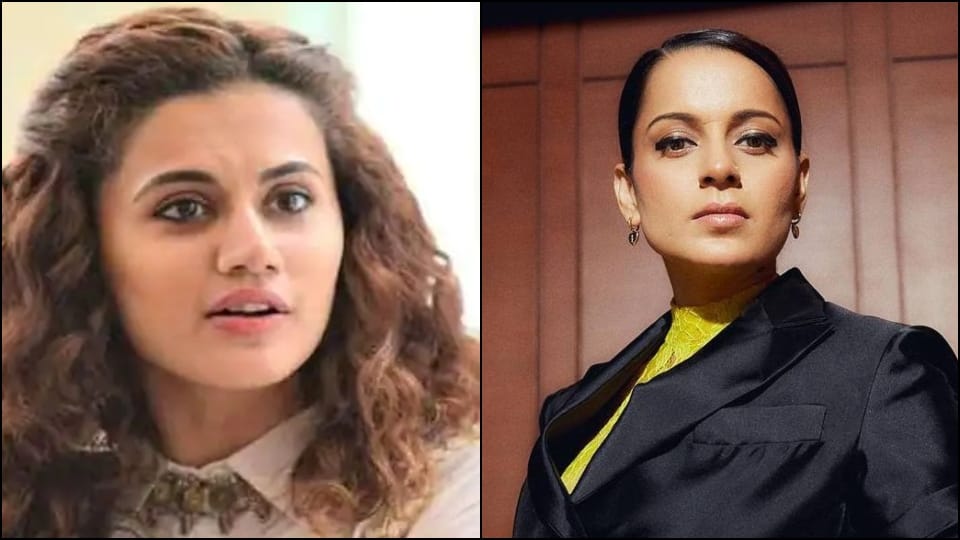 Dobaaraa actress taapsee pannu talks about kangana ranaut koffee with karan 7