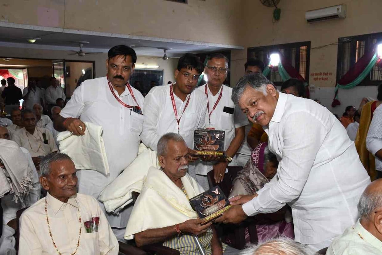 Respect for elders is a sign of our social civilization: Ashok
