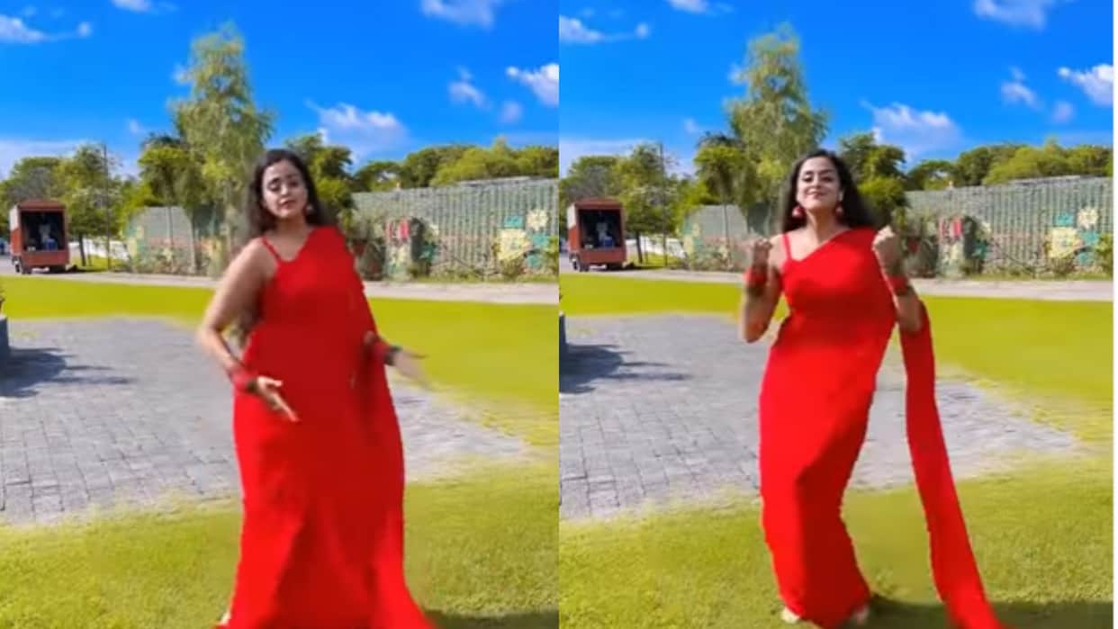 Bhojpuri Actress Yamini Singh Dance Video on  Sonam Kapoor Bahara Song goes Viral on Social media