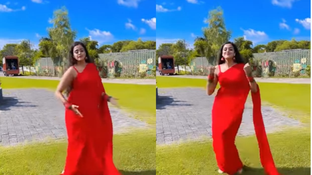 Bhojpuri Actress Yamini Singh Dance Video on  Sonam Kapoor Bahara Song goes Viral on Social media