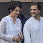 Priyanka Gandhi, Rahul Gandhi and Sonia Gandhi