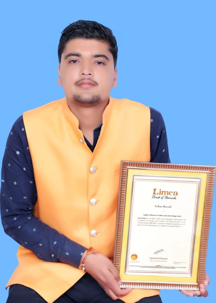 Amit belval sets Record in Limca Book