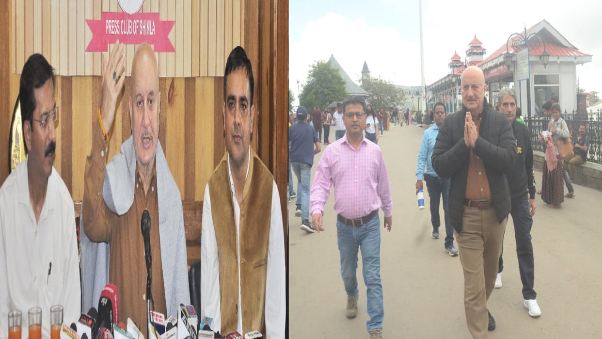 Bollywood actor Anupam Kher statement on target killing in Meet Press Program in Shimla