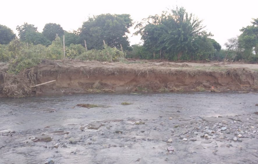 Agriculture land was cut in Gauspur and Rampur Chatha